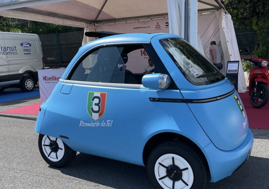 Mobilità sostenibile: bilancio ok per seconda edizione Bluexperience. Microlino per scudetto Napoli protagonista