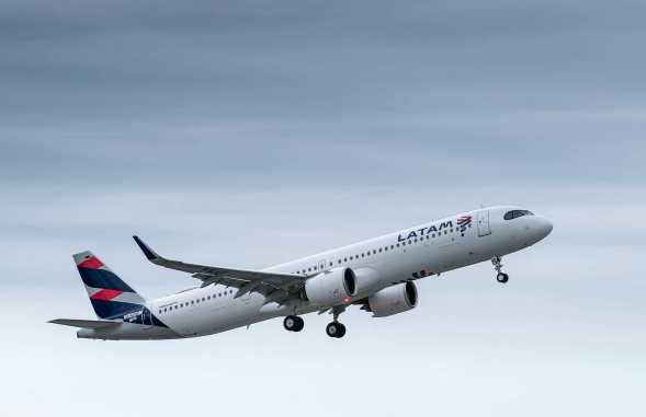 © Airbus: LATAM A321neo in volo