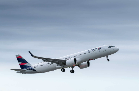 © Airbus: LATAM A321neo in volo