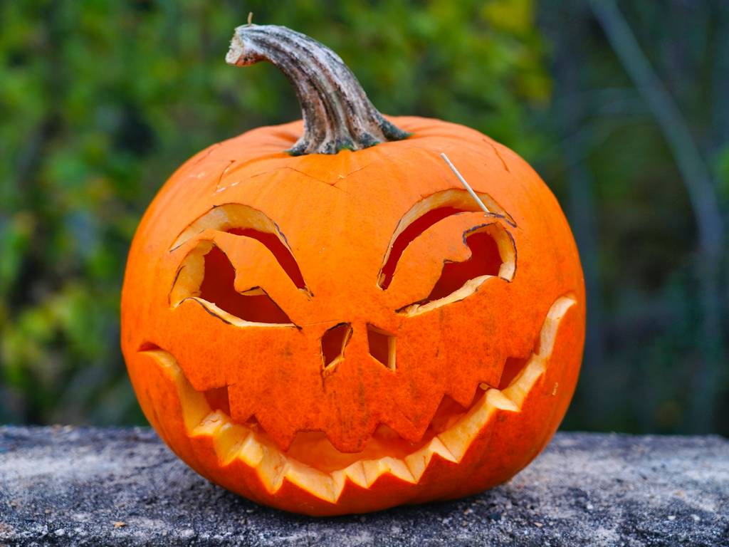 Zucche da Re ai giardini di Maria Carolina per festeggiare Halloween