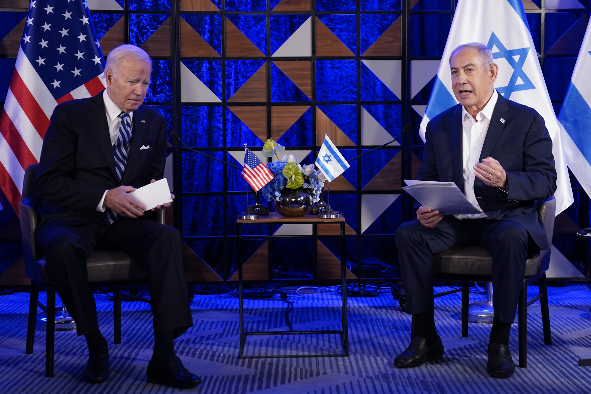 Netanyahu a Biden, «il 7 ottobre pari a venti volte in più dell’11 settembre». E a Gaza si opera senza anestesia per carenza medicinali