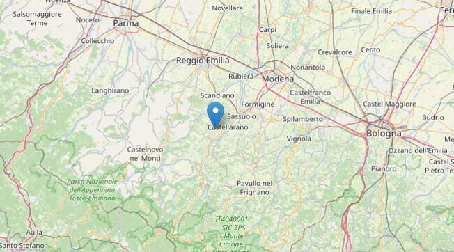 Scossa di terremoto in Emila: tra Reggio e Modena